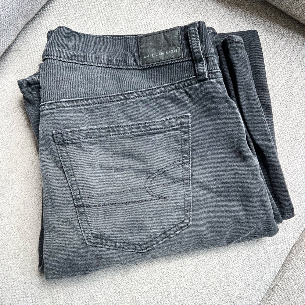 American Eagle Outfitters Low Rise Baggy Wide Leg Jeans